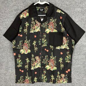 RARE NEW $70 MEN'S BANKS JOURNAL JARED MELL WOVEN SHIRT‎ SIZE XXL